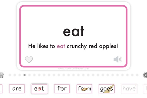 Read Spell Picture Sight Words screenshot 3