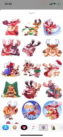 Game screenshot Christmas Reindeer Fun Sticker hack