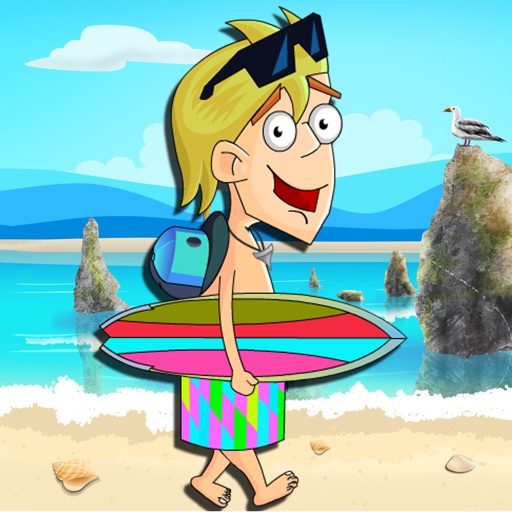 Super Surf Beach Challenge iPad edition iOS App