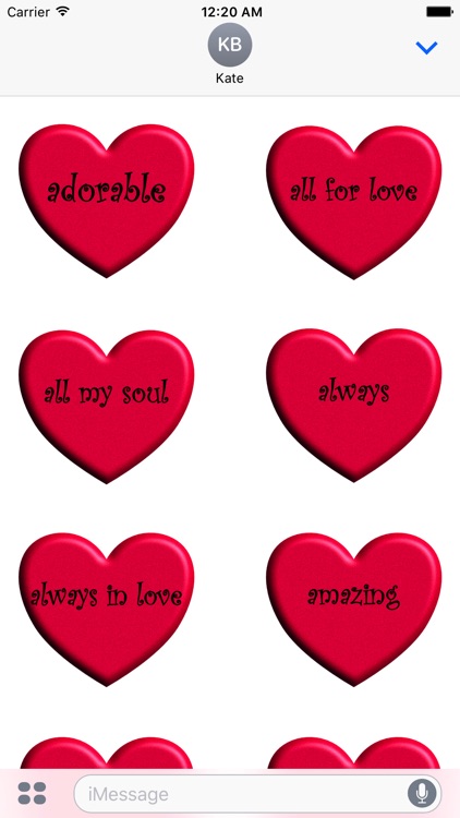 Valentine's Day Stickies