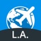 Icon Los Angeles Travel Guide with Offline Street Map