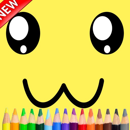 Sponge Cartoon Coloring Drawing for Kid Boy Girl iOS App