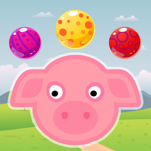 Pig Bubble Shooter Classic Game iOS App