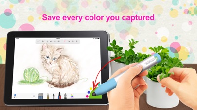 How to cancel & delete ColorPen Sketch from iphone & ipad 1