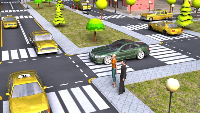 City Taxi Parking 3D Game(圖3)-速報App