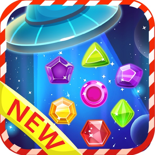 Jewel Galaxy : Best Gems match 3 puzzle iOS App