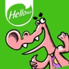 Hellowe Stickers:Pinkodile