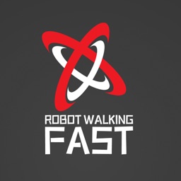 Robot walking fast