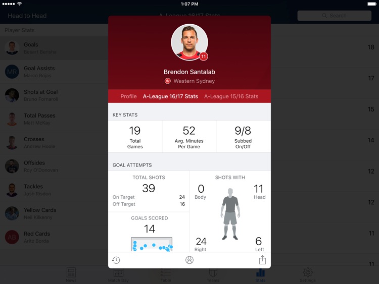 A-League Live for iPad screenshot-4