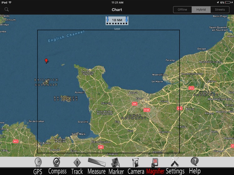 Lower Normandy GPS Charts Pro screenshot-4