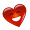 3D Heart Face Happy San Valentine’s Day Stickers