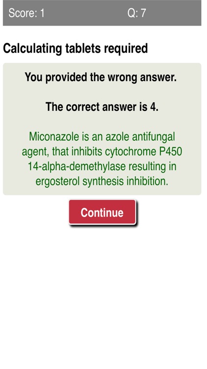 Basic Medication Maths Quiz screenshot-4