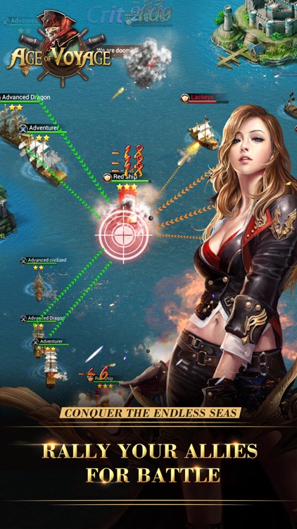 Age of Voyage - multiplayer online naval battle screenshot-3