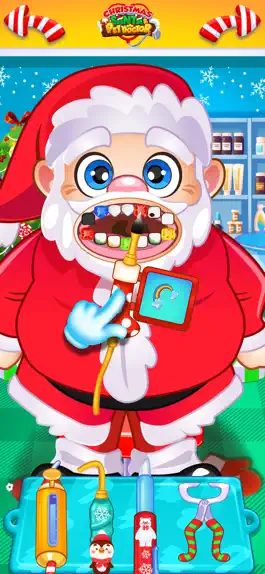 Game screenshot Christmas Santa Pet Doctor Vet apk