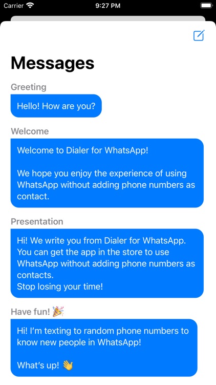 Dialer for WhatsApp - Direct screenshot-3
