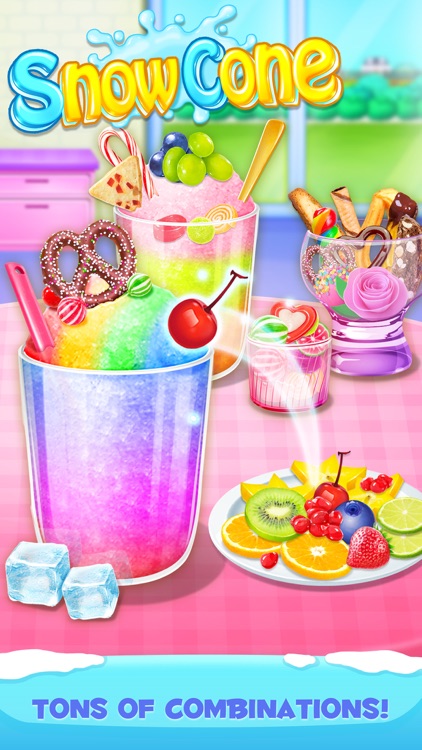 Summer Frozen Snow Cone Maker - Homemade Food Fun