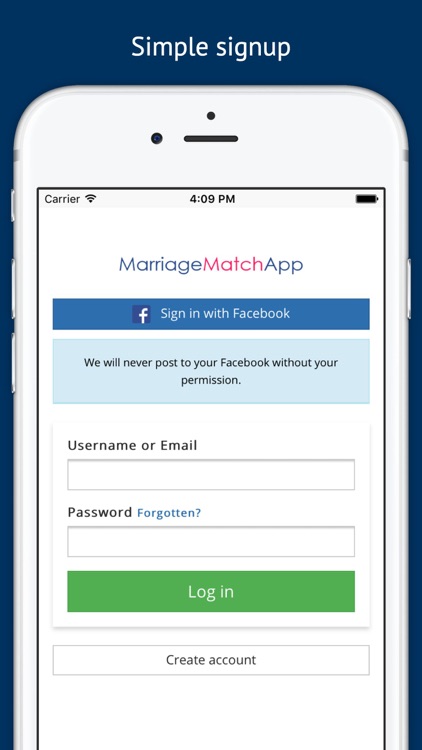 Marriage Match App