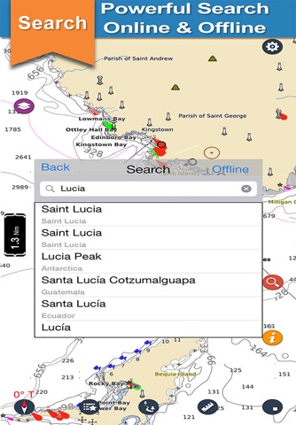 St.Lucia & St.Vincent Charts screenshot 3