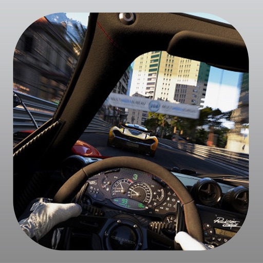 Girl Racing In Car iOS App