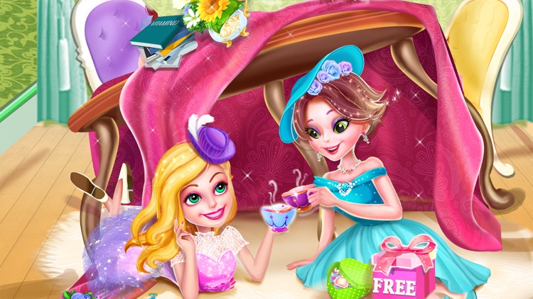 BFF Dressup Tea Party! Fashion Makeup Girl Games