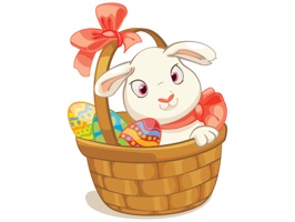 Enhance your messages with those ten cute Easter Sticker