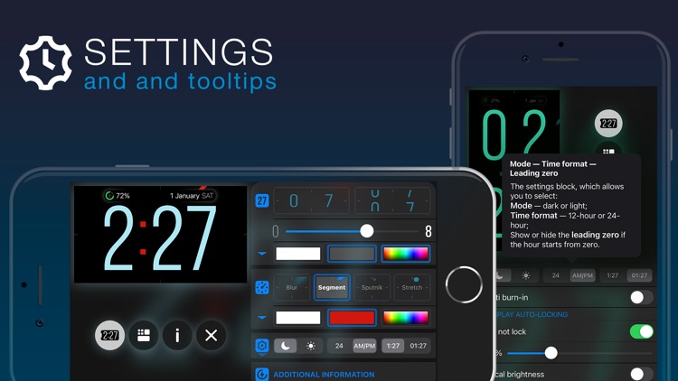 ClockPhone - big digital clock screenshot-4