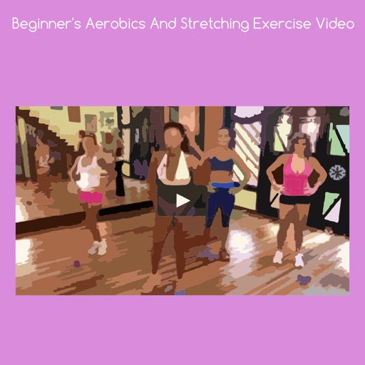 Beginner's aerobics and stretching exercise video icon