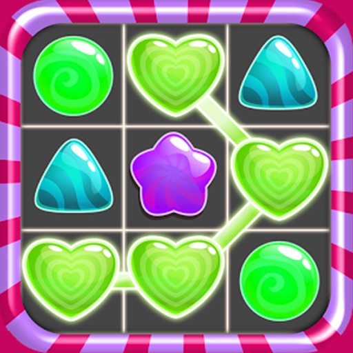 Awesome Candy Match Puzzle Games Icon