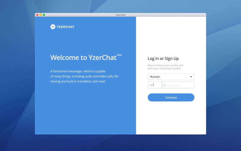 YzerChat: Translation-Enabled Messenger thumbnail 1