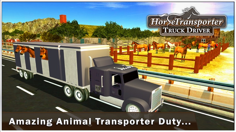 Horse Transporter Truck Driver & Cargo Delivery
