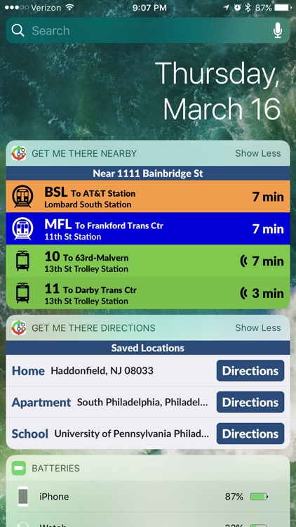 Get Me There Transit App