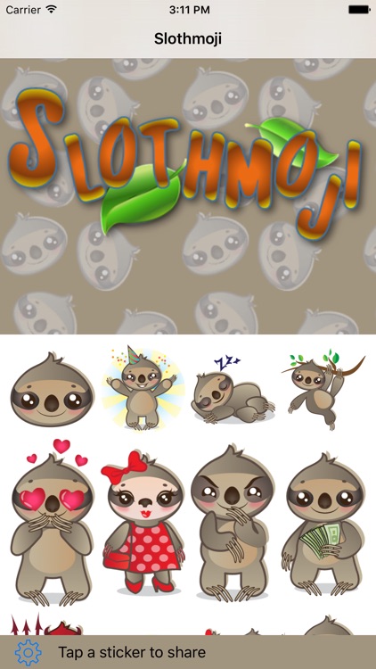 Sloth Emoji