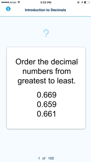 Learn It Flashcards - Introduction to Decimals(圖4)-速報App