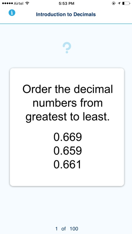 Learn It Flashcards - Introduction to Decimals screenshot-3