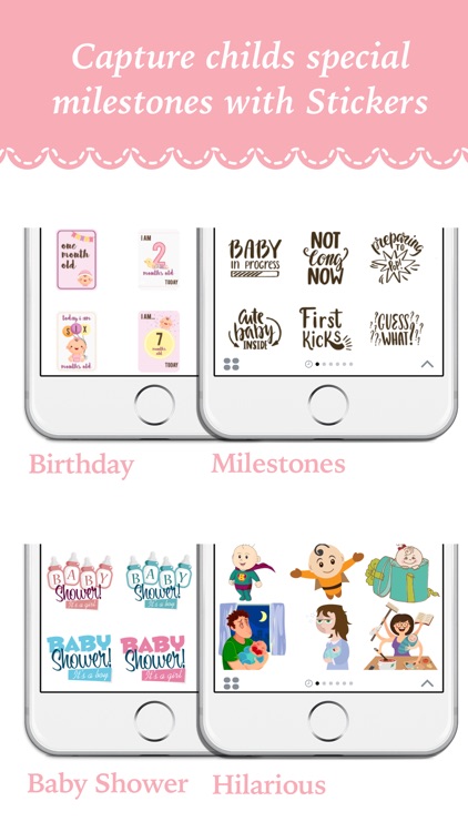 BabyMoji - Stickers for Baby Milestone Pictures screenshot-1