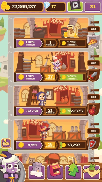 Charming Keep - Collectable Tower Tapper