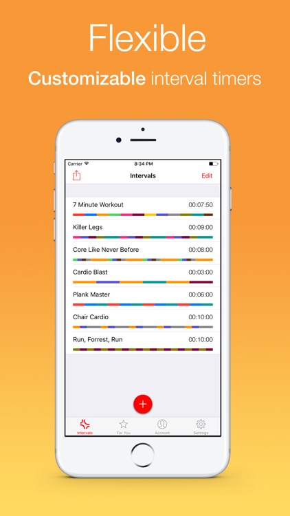 Intervals Timer - For Pro HIIT & Tabata Training
