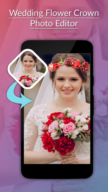 Wedding Flower Crown Photo Editor - Crown Stickers screenshot-3