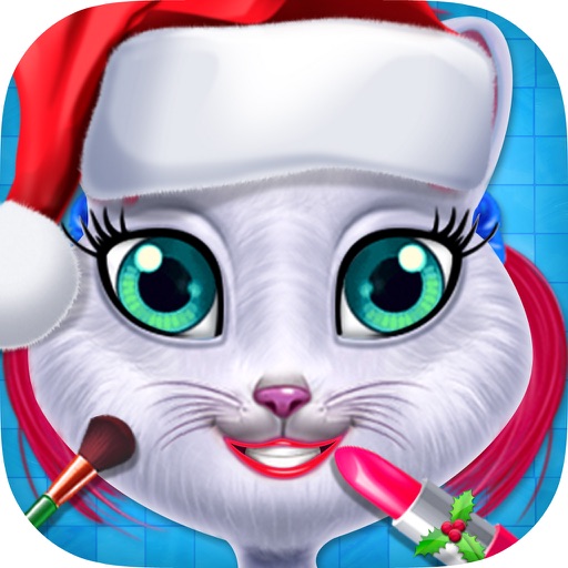 Christmas Kitty Spa Salon - Cat Beauty Care Salon iOS App
