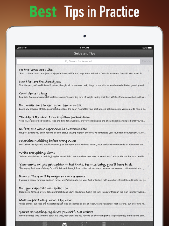 CrossFit健身知识百科-自学指南、视频教程和技巧
