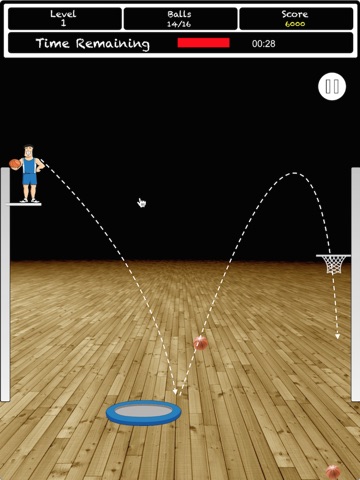 TrampoBasketBall screenshot 2