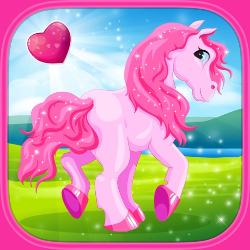 Ponies & Unicorns Puzzles for Kids & Little Girls icon