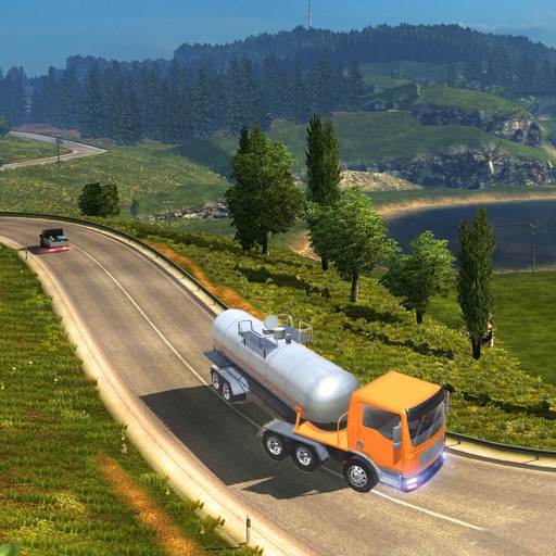 Offroad Oil Supply Trailer Driving 3D - Pro Game Icon