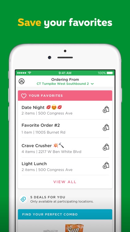 SUBWAY® App screenshot-4