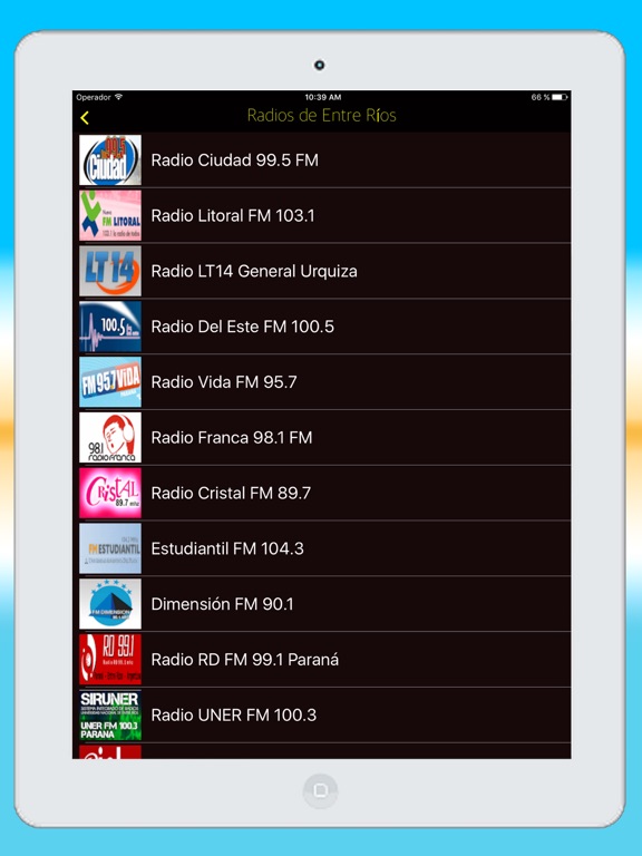 Radios de Argentina Online - Emisoras en Vivo FM screenshot 3