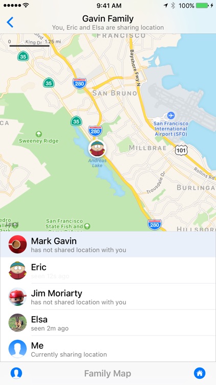 Kin - Family and Friends Map Locator App