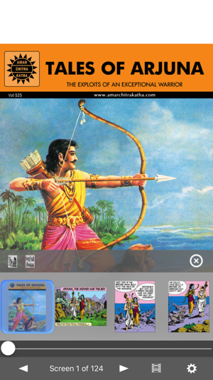Tales of Arjuna (Great warrior)- Amar Ch