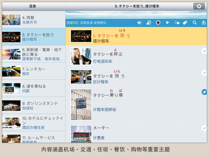 彩圖實境旅遊日語