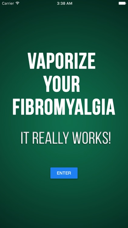 Vaporize Your Fibromyalgia