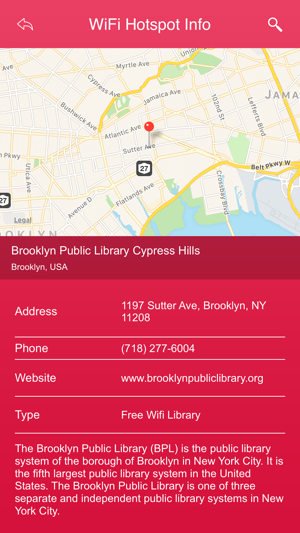 Brooklyn Wifi Hotspots(圖3)-速報App